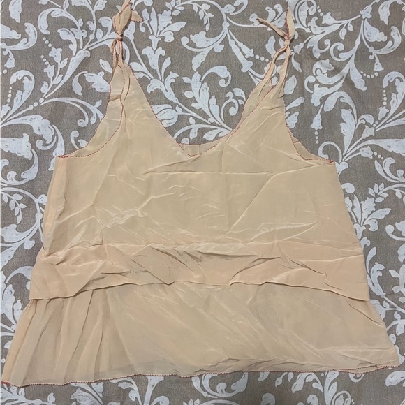 Club Monaco Tan Tiered Camisole, Top, Size: S - Picture 2 of 5
